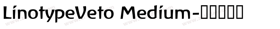 LinotypeVeto Medium字体转换